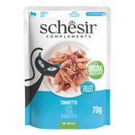 Schesir Complements karma mokra dla kotów tuńczyk w galarecie 70 g