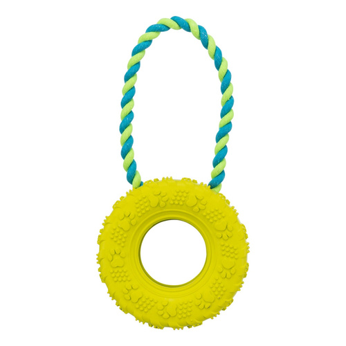 Trixie OPONA na sznurku ZABAWKA 15cm/32cm