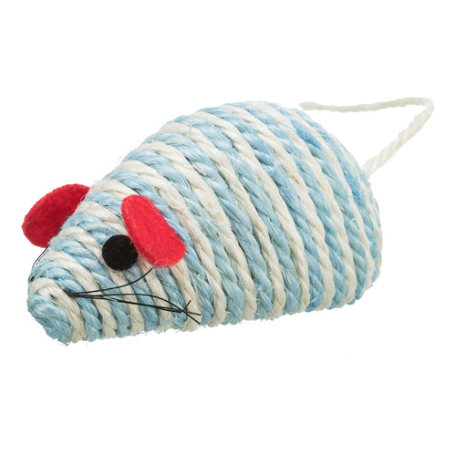 Trixie MYSZ zabawka dla kota SIZALOWA 10cm