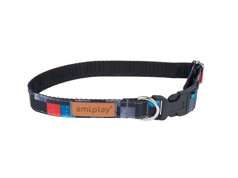 amiplay OBROŻA dla Psa Adventure L 35-50cm/ 2cm kostka