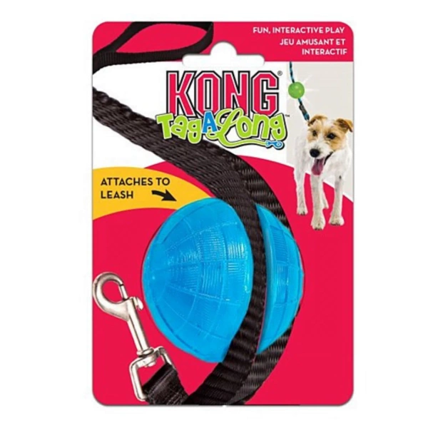 KONG Piłka dla psa TagALong Ball Assorted M
