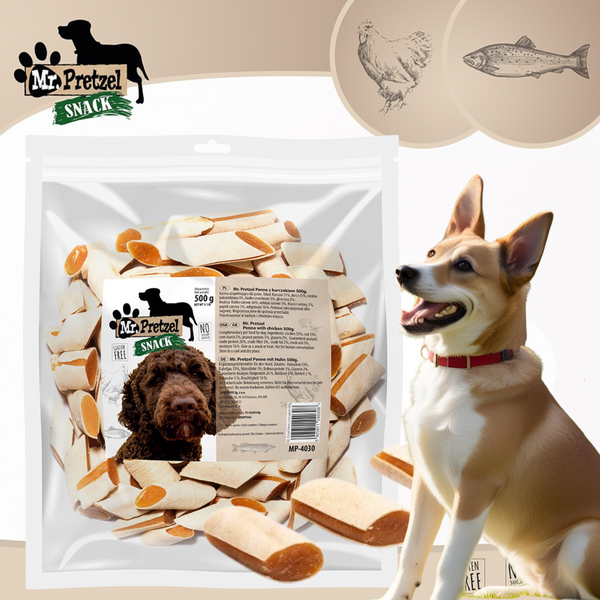 PRZYSMAK DLA PSA - Penne z kurczakiem Mr.Pretzel 500g ZDROWE PREMIUM