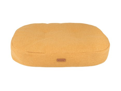 amiplay Materac owalny Montana M 61x52x9cm Żółty