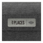 Trixie Koc Bendson, 100 × 65 cm, ciemnoszary/jasnoszary