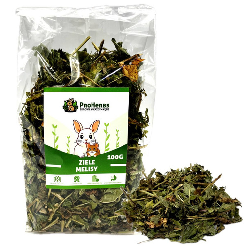 ProHerbs Melisa przysmak dla gryzoni królika 100g