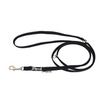 Barry King Classic smycz regulowana dla psa, czarna, XS-S, 16mm/2m