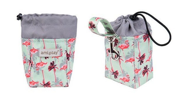 amiplay Torebka na przysmaki BeHappy Flamingo