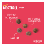 Schesir Meatball przysmak dla psów kulki mięsne wołowe 225 g