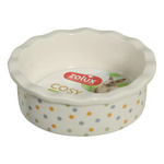 ZOLUX Miska ceramiczna dla gryzonia COSY 100 ml w groszki