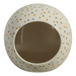 ZOLUX Domek ceramiczny COSY dla chomika kula 10x10cm w kropki