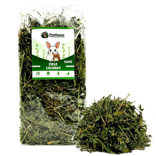 ProHerbs Ziele lucerna przysmak dla gryzoni królika 150g