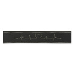 Trixie Rustic Heartbeat, obroża, dla psa, czarna, z grubej skóry, S-M: 34-40 cm/30 mm