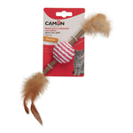 CAMON CAT TOY MATATABI Z KULĄ I PIÓRAMI AG114