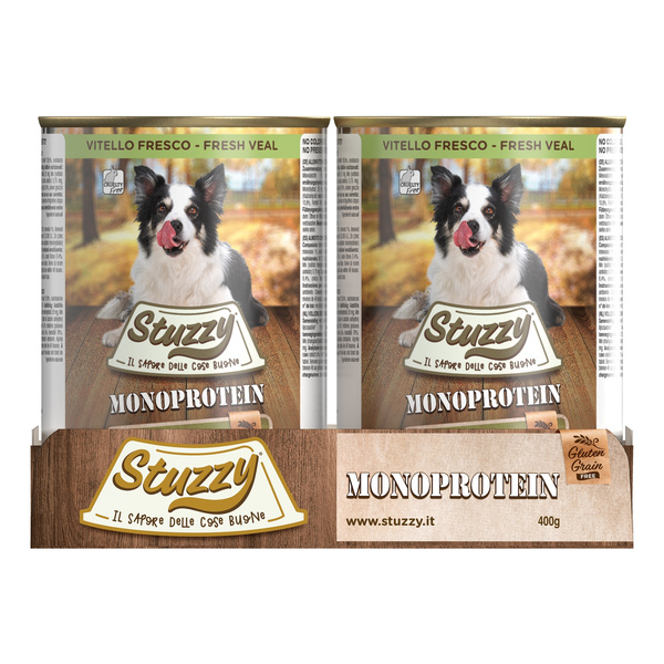 Stuzzy Monoprotein karma mokra dla psa świeża cielęcina pasztet 400 g