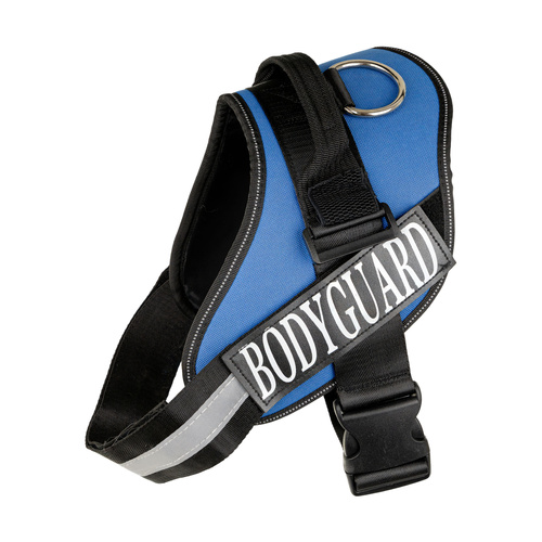 Barry King Szelki Bodyguard dla psa, niebieski, L, 65-85 cm