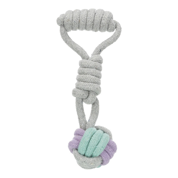 Trixie PIŁKA SZNUROWA z UCHWYTEM 6cm/23cm