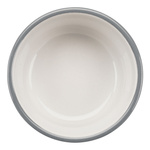 Trixie MISKI ceramiczne NA STOJAKU 2 x 0,6L szare
