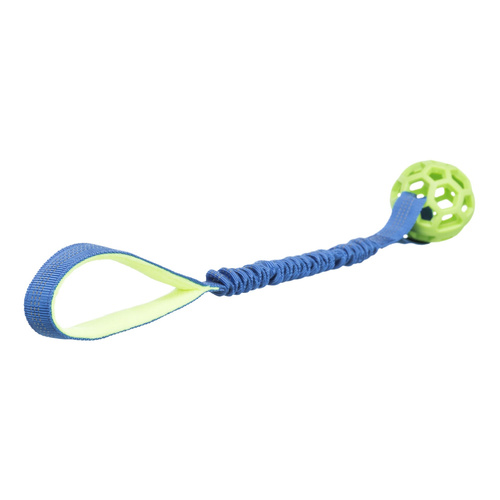 Trixie Bungee Tugger z piłką szarpak z amortyzatorem 48cm