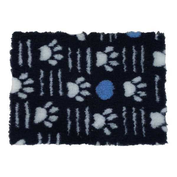 ZOLUX Posłanie izolujące dry bed z wzorem w łapki 50x70 kol. granatowy