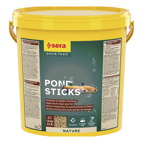Sera Pond Sticks 10 l - pokarm dla ryb stawowych