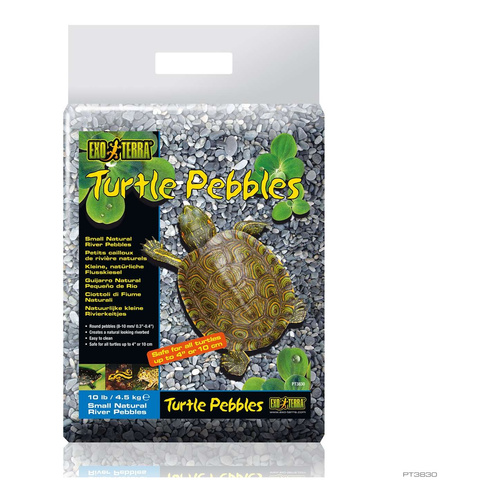 Eao Terra Turtle Pebbles kamienie rzeczne podłoże dla żółwi wodnych duże 45 kg