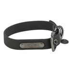 Trixie CityStyle, obroża, dla psa, czarna, PVC,  L: 45-52 cm/25 mm