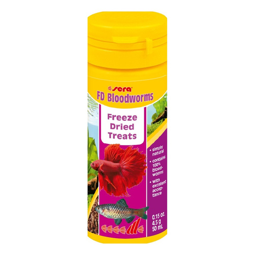 Sera Przysmak FD Bloodworms 50 ml