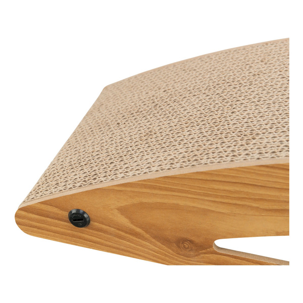 Trixie Drapak rampa z piłką, dla kota, karton/mdf, 40 x 17 x 20 cm