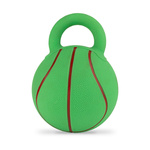 Barry King Zabawka, dla psa, piłka do koszykówki, winylowa, 16 cm, z rączką