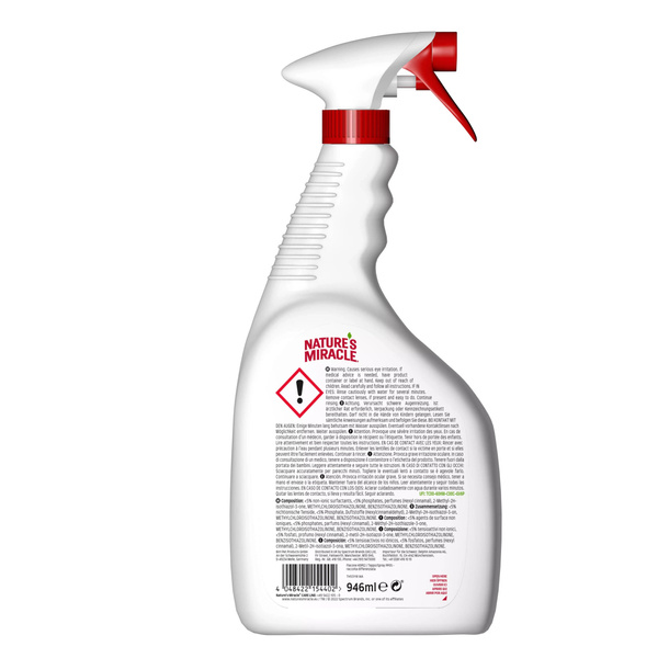 Natures Miracle REMOVER płyn do usuwania codziennych plam pies (melon)946ml