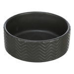 Trixie Miska ceramiczna Pies Kot czarny mat 400ml