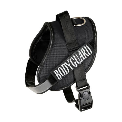 Barry King Szelki Bodyguard dla psa, czarny, M, 55-70 cm