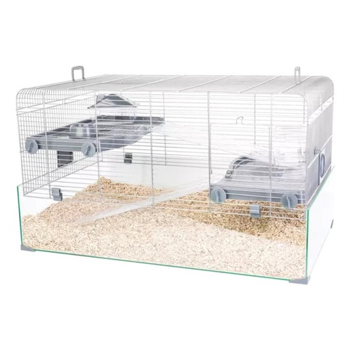 ZOLUX Klatka dla małych gryzoni Panas Colour 80 kol. szary