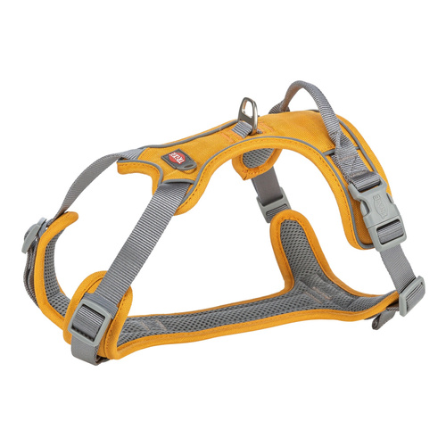 Trixie Premium Active, szelki, dla psa, curry, S-M: 39-56 cm/15 mm