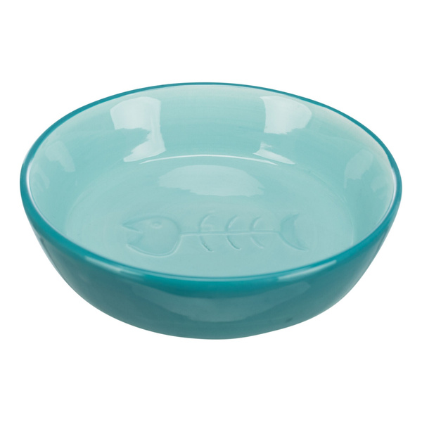 Trixie MISKA CERAMICZNA DLA KOTA 200ml/13cm KOLOROWA