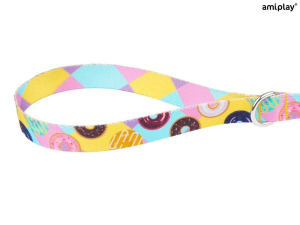 amiplay Smycz BeHappy dla Psa XL 150cm Donut