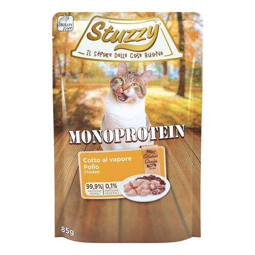 Stuzzy Monoprotein karma mokra dla kota świeży kurczak 85 g