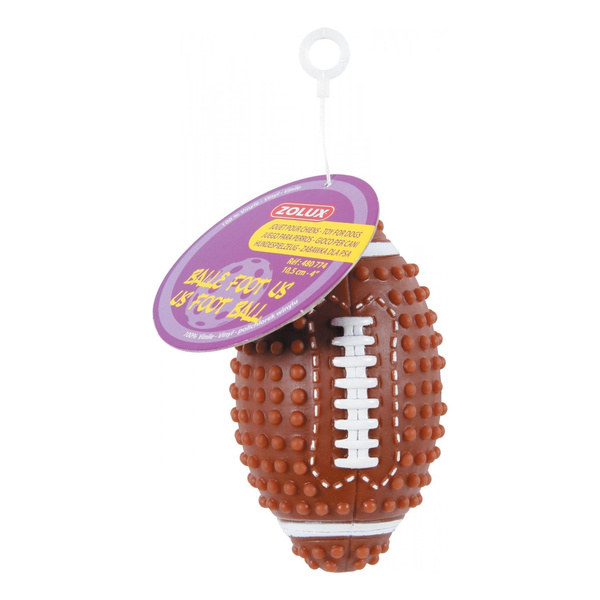 ZOLUX Zabawka dla psa piłka do rugby 7,6cm