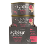 Schesir After Dark karma mokra dla kota pasztet z kurczaka z wołowiną 80 g