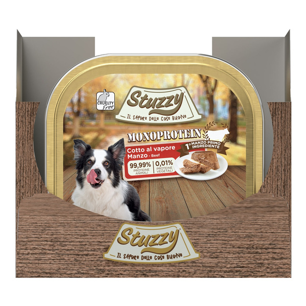 Stuzzy Monoprotein karma mokra dla psa wołowina pasztet 100 g