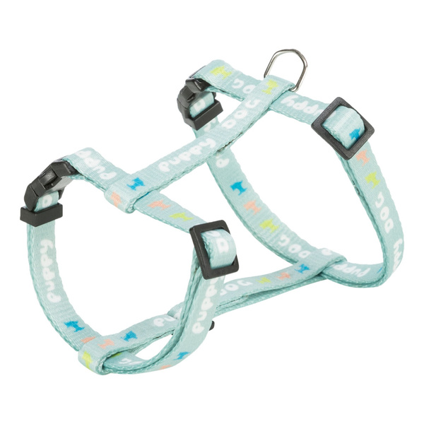 Trixie Junior Puppy Szelki H ze smyczą miętowy M-L 27-45cm/10mm