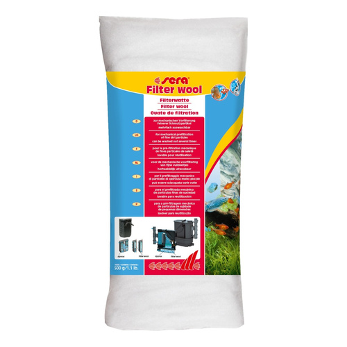 Sera Wata do filtrów Sera filter wool 500 g