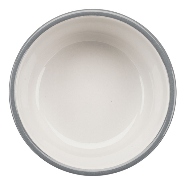 Trixie MISKI ceramiczne NA STOJAKU 2 x 250ml szare