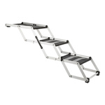 Trixie Schody składane Petwalk, aluminium, szer: 37 cm wys.: do 57 cm dł.: do 120