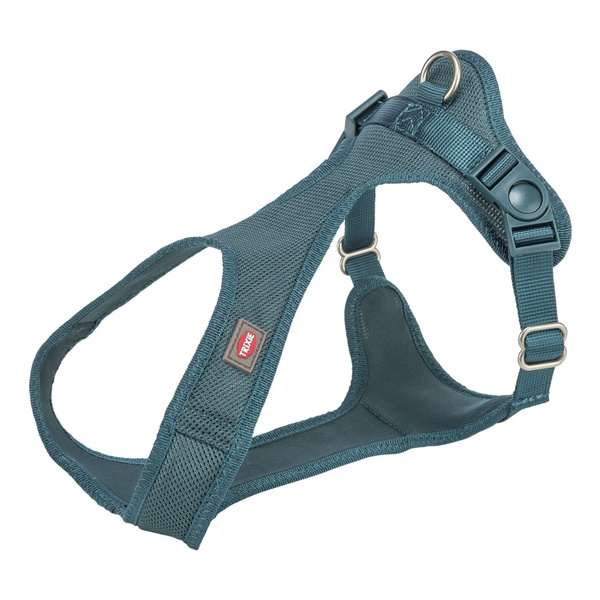 Trixie Comfort Soft, szelki, dla psa, petrol, XXS-XS: 25-35 cm/15 mm