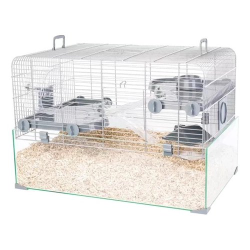 ZOLUX Klatka dla małych gryzoni Panas Colour 60 kol. szary