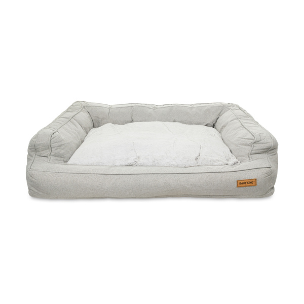 Barry King Legowisko dla psa, jasnoszare, 95*72*22cm, z zamkiem