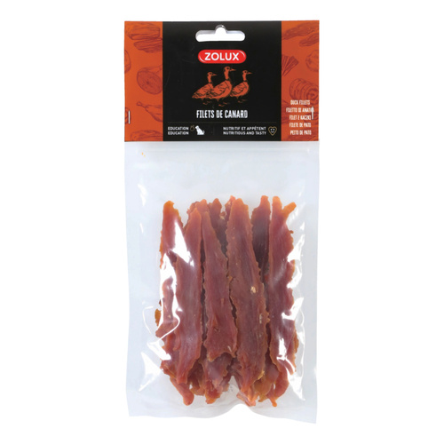 ZOLUX Przysmak naturalny dla psa Filet z kaczki 100 g