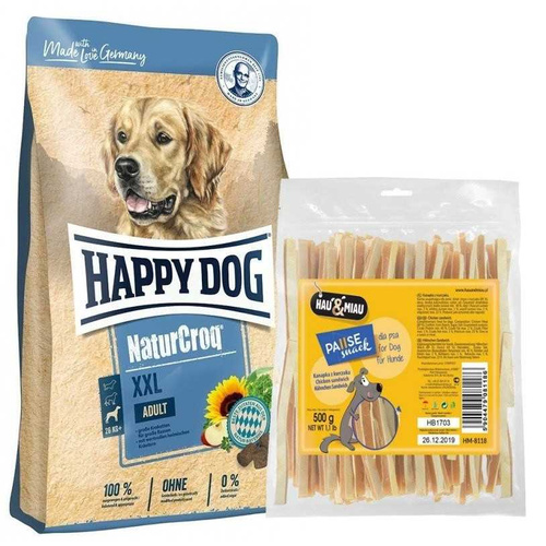 Happy Dog Karma NaturCroq XXL 15kg + Gratis