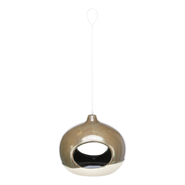 Trixie Miska na karmę dla ptaków ceramiczna 12x14x12cm zawieszana